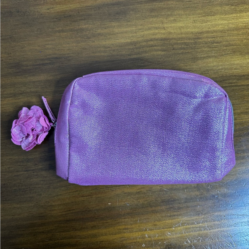 Lancome Purple Cosmetic Bag